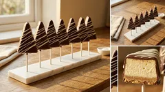 Cheesecake pops με Digestive και σοκολάτα: γιορτινό κέρασμα στο χέρι