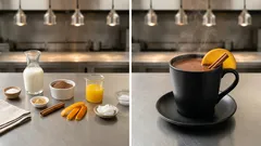 Ζεστή σοκολάτα με πορτοκάλι στο κατσαρολάκι – βελούδινη και αρωματική σε λίγα λεπτά