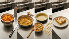 Κολοκυθόπιτα με φέτα και κάρυ: κρεμώδης γέμιση, ζύμη με ελαιόλαδο