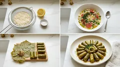 Κρητικά ντολμαδάκια γιαλαντζί: λεμονάτα, τρυφερά και δεν λύνουν στο βράσιμο