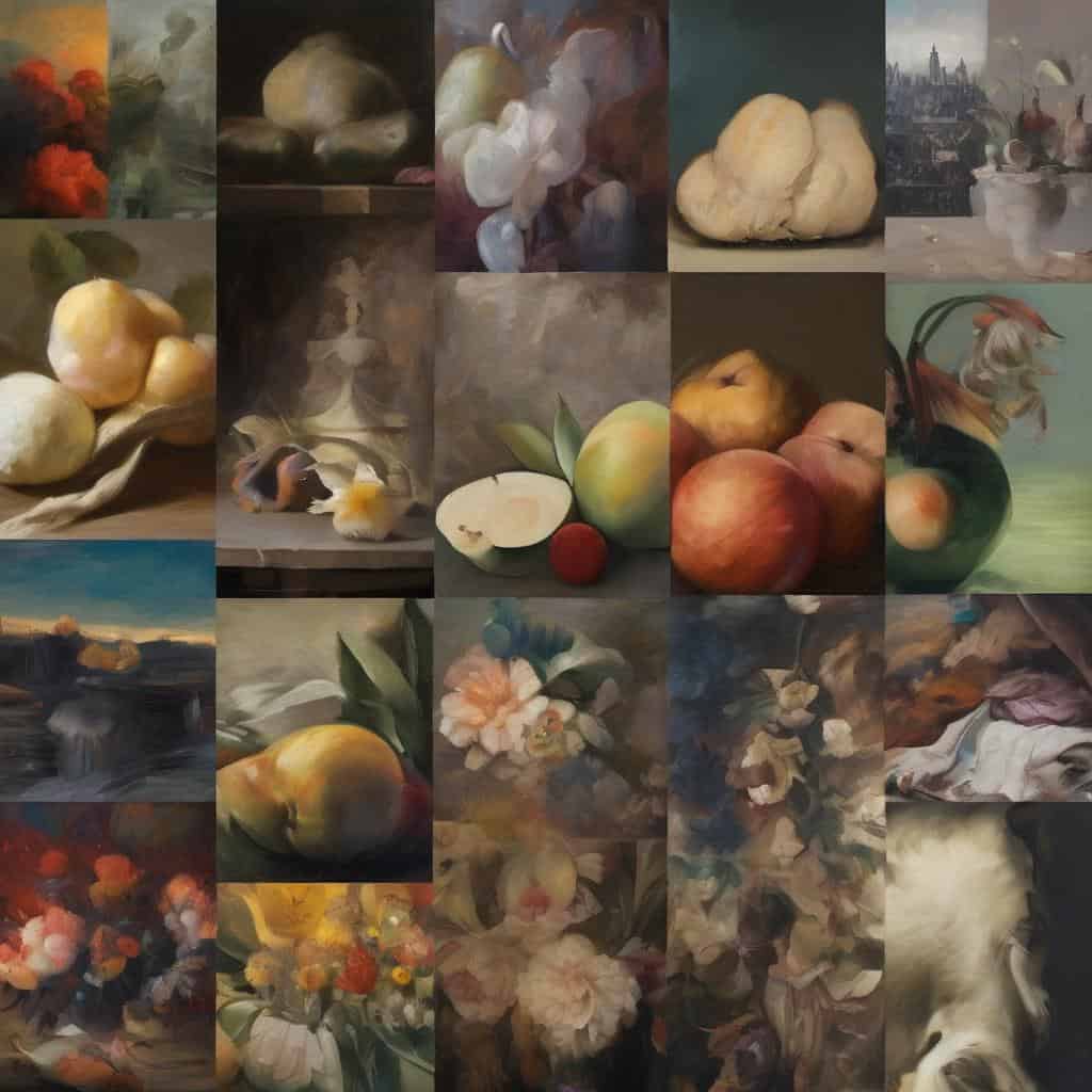 Ανθρώπινες μορφές σε έργα τέχνης που εξερευνούν τη συνειδητότητα και την τέχνη ως πρακτική αυτοσυνειδησίας.